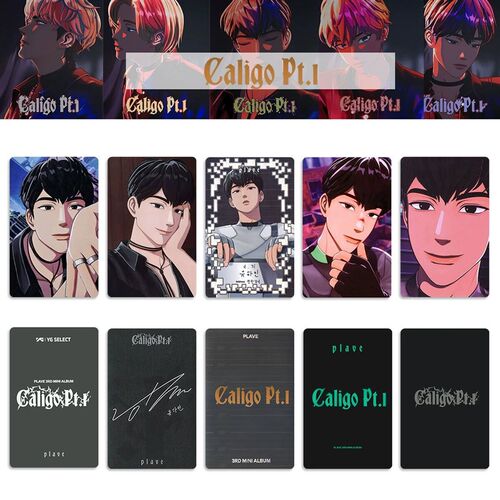 速发PLAVE皮下真人Cigo专辑  小卡韩诺亚卡片特典卡 雾卡明信片