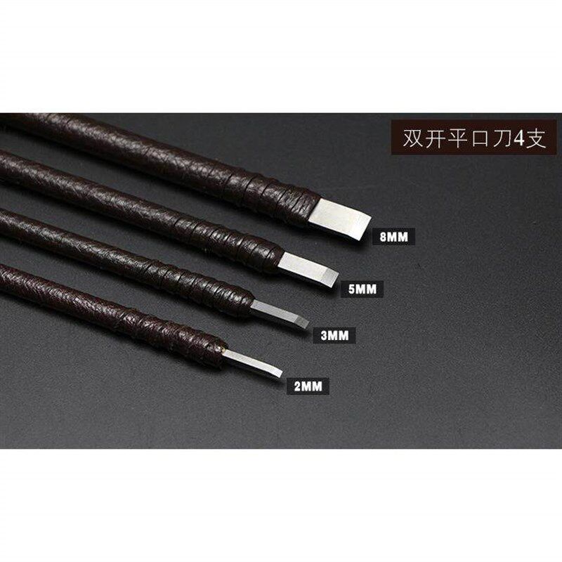 速发钨钢刻刀古钱币清理套装铜钱古币篆刻工具刀手工开筒子玉石雕
