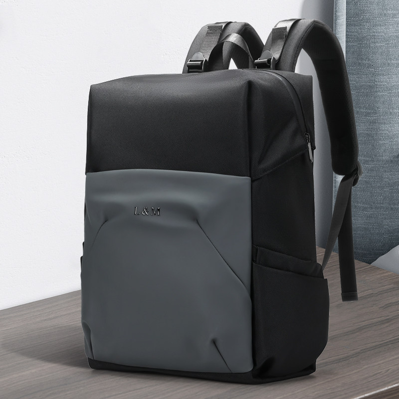 L＆M双肩包男大容量商务旅游电脑包休闲学生书包户外通勤防水背包,箱包皮具/热销女包/男包,双肩背包,淘宝优惠券,粉丝福利购,淘宝优惠卷