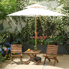 咖啡店实木折叠休闲桌椅组合户外花园靠背椅庭院野餐桌椅阳台家用