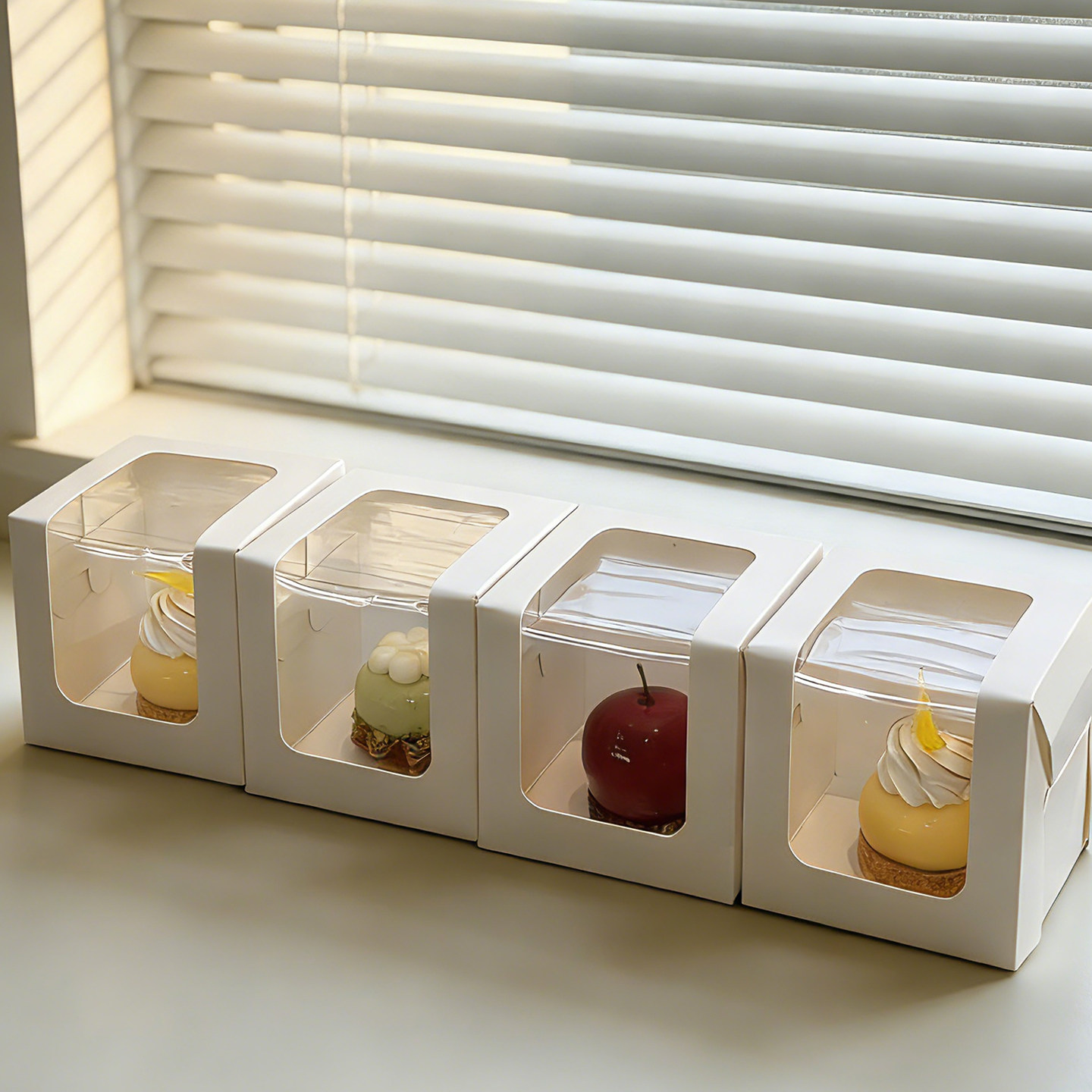 慕斯蛋糕包装盒2寸3寸千层生日蛋糕开窗烘焙盒子大泡芙甜品打包盒,厨房/烹饪用具,点心包装盒/包装袋,淘宝优惠券,粉丝福利购,淘宝优惠卷