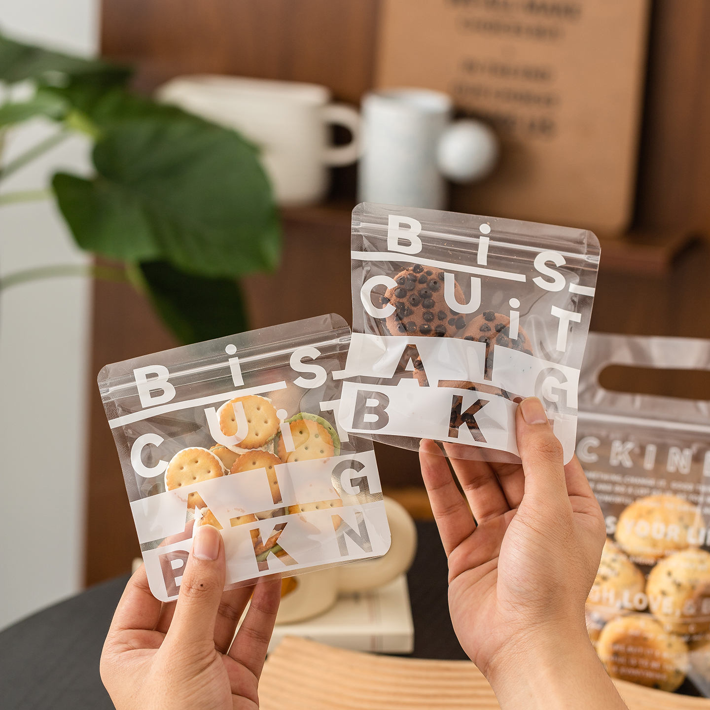 饼干包装袋雪花酥曲奇礼品分装袋