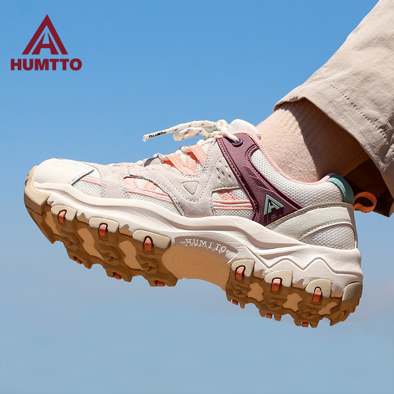 悍途运动鞋女透气轻便跑鞋休闲老爹鞋缓震轻便百搭舒适跑步鞋子女