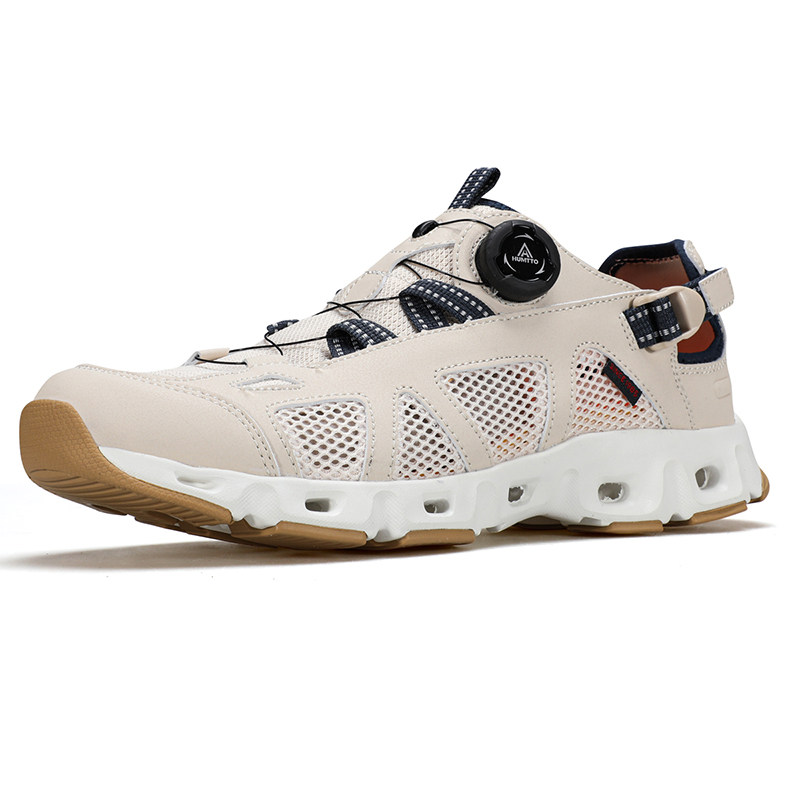 悍途户外溯溪鞋男款夏季透气徒步鞋海边沙滩凉鞋防滑排水涉水鞋男