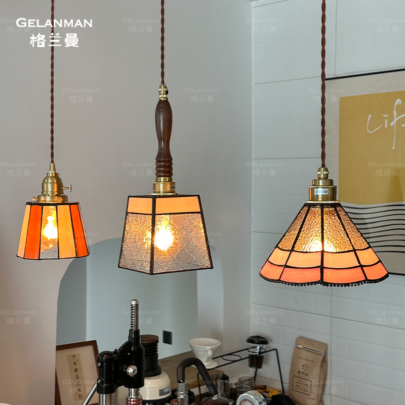 走廊玄关窗台吧台黄铜玻璃日式