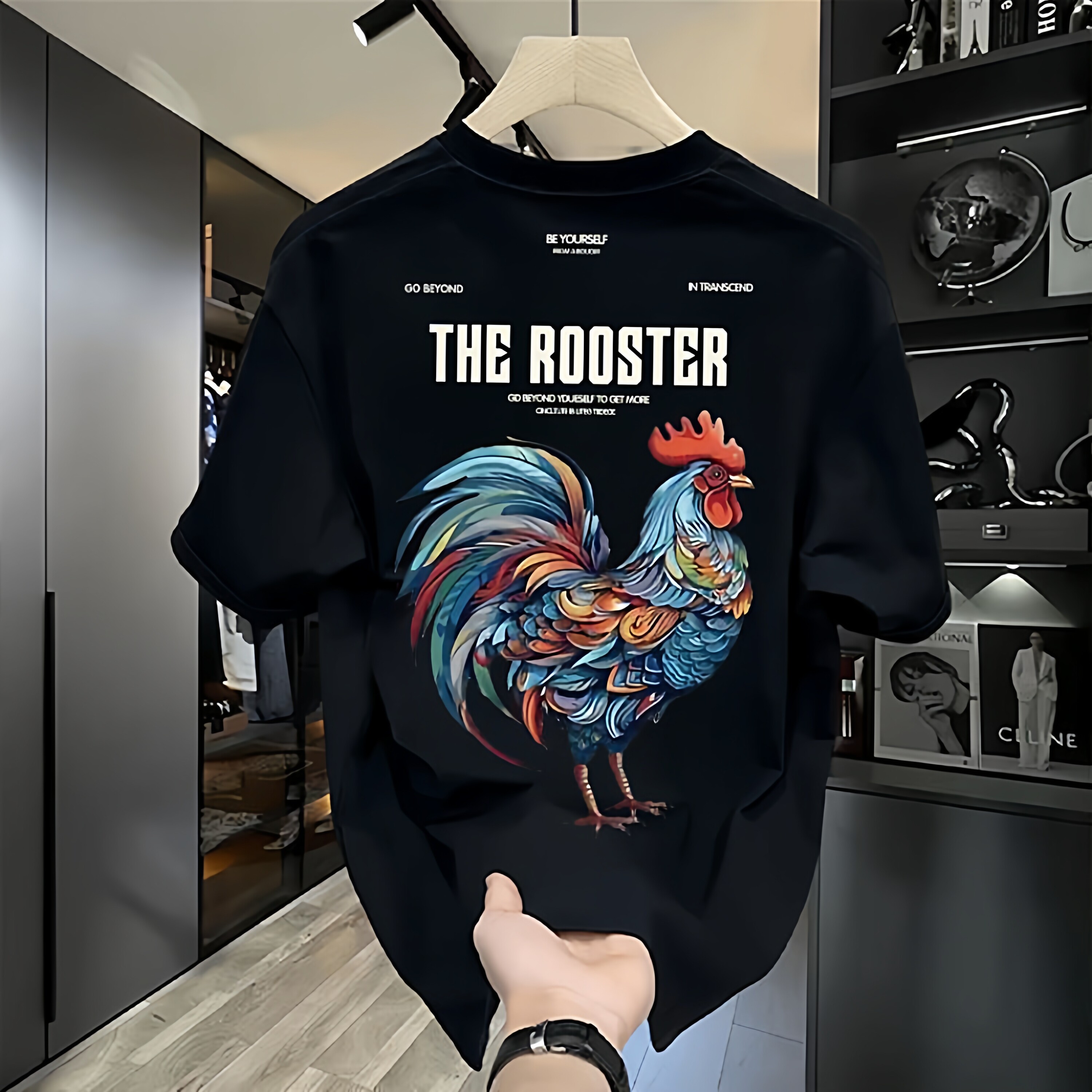 美式oversize短袖T恤男款夏季