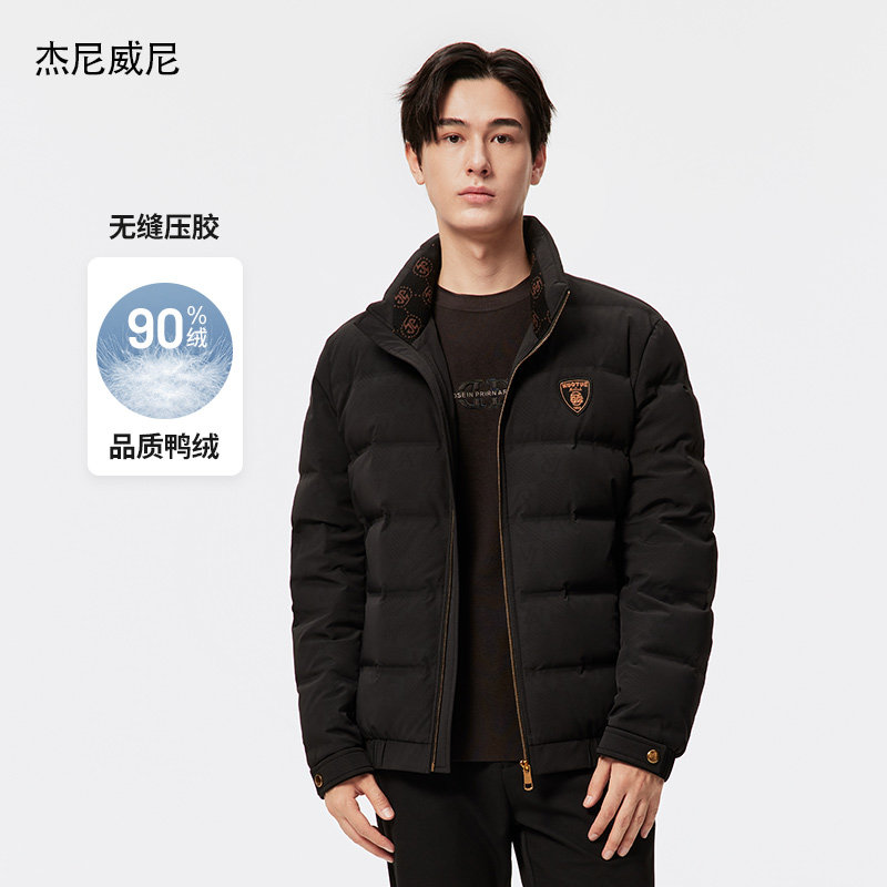 杰尼威尼商场同款90鸭绒羽绒服图片