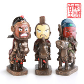 风雅堂 三国人物公仔摆件诸葛亮刘备关羽张飞四川成都特色小礼品