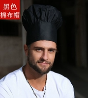 Черная высокая круглая шляпа