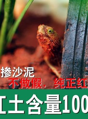10斤乌龟垫材黄缘专用红土纯天然无杂质无添加深山土不掺泥沙冬眠