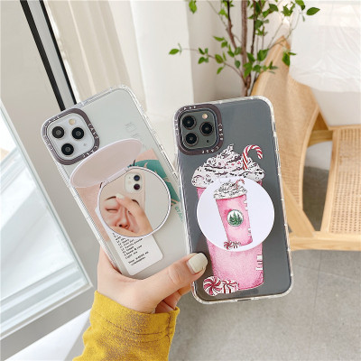 潮牌恶搞vivoX27手机壳y75卡通y79透明y83冰淇淋y85全包y17男女款s1送镜子y93/y95创意IQOO NEO硅胶x23保护套