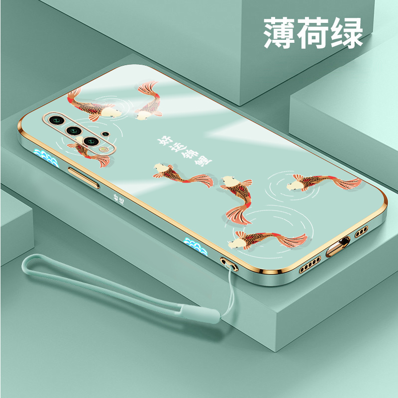 好运锦鲤华为荣耀20手机壳新年荣耀20s软壳荣耀20pro电镀直边20青春版硅胶v20中国风镜头全包男女情侣套挂绳,3C数码配件,手机保护套/壳,淘宝优惠券,粉丝福利购,淘宝优惠卷