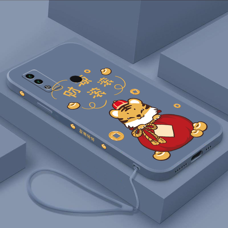 财源滚滚华为荣耀play4t手机壳play4pro新年play4tpro软壳play4液态硅胶虎年镜头全包本命年挂绳女情侣保护套,3C数码配件,手机保护套/壳,淘宝优惠券,粉丝福利购,淘宝优惠卷