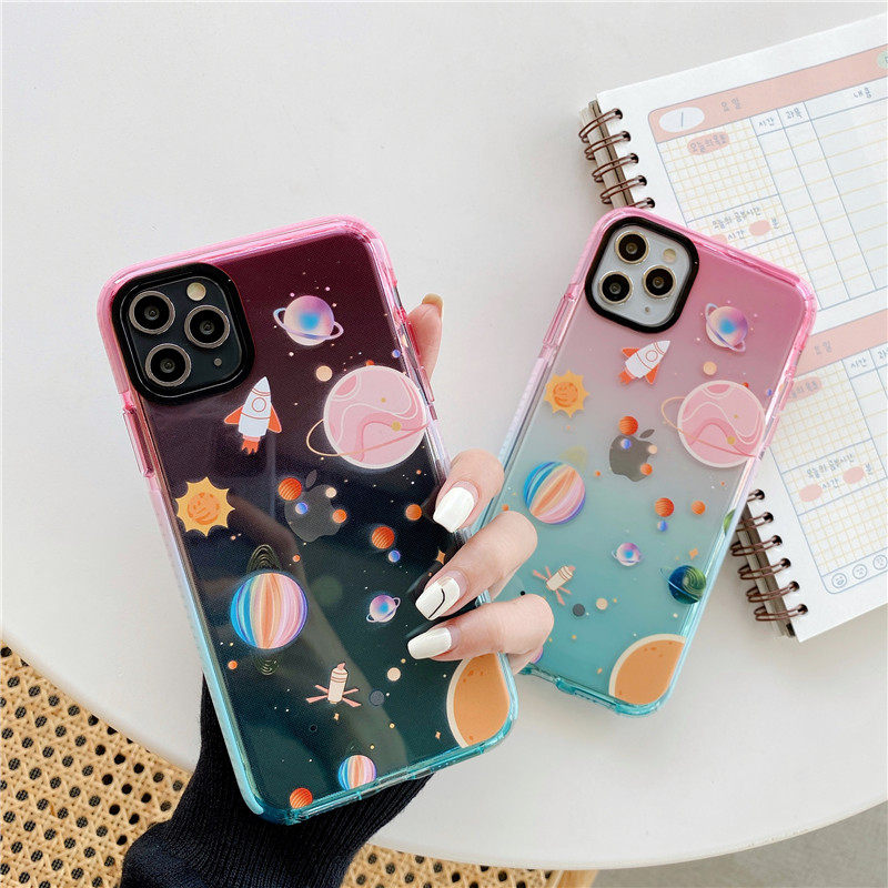 标签渐变太空星球苹果11手机壳iphone11proMax硅胶苹果Xsmax创意7plus潮牌苹果8保护套6防摔苹果XR抖音网红女,3C数码配件,手机保护套/壳,淘宝优惠券,粉丝福利购,淘宝优惠卷