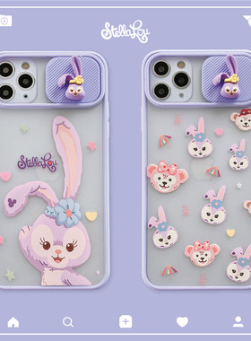 磨砂肤感适用于苹果12Promax手机壳11推拉窗全包8plus卡通可爱iphoneXR女12Pro创意7P透明XS防摔6sp硅胶mini