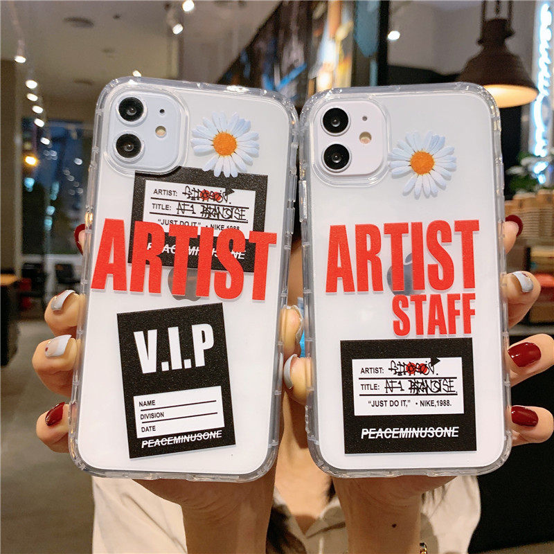 权志龙GD小雏菊苹果11手机壳iPhone11Pro Max套x标签xr透明防摔xs个性iphonex创意7p潮牌8plus冷淡风硅胶外壳,3C数码配件,手机保护套/壳,淘宝优惠券,粉丝福利购,淘宝优惠卷