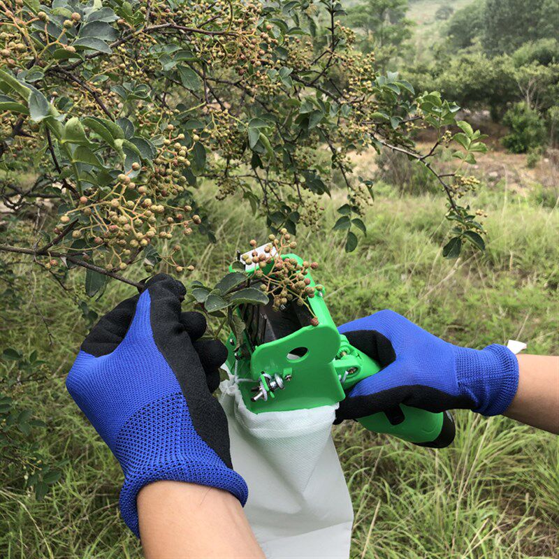 现货全自动电动i花椒采摘机器大红袍青花椒麻椒采摘小山菊花工具