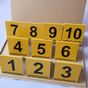 黄色亚光ABS物证牌黄色物证标志牌1-50黄色带比例尺火灾物证牌