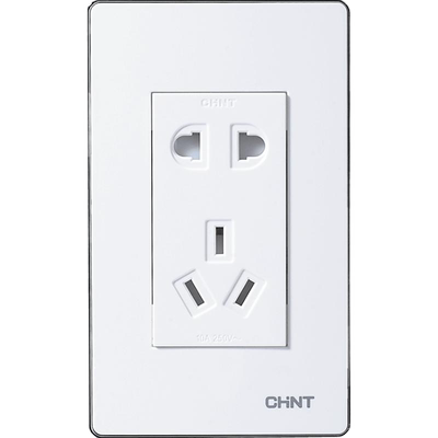 正泰120开关插座面板usb十孔