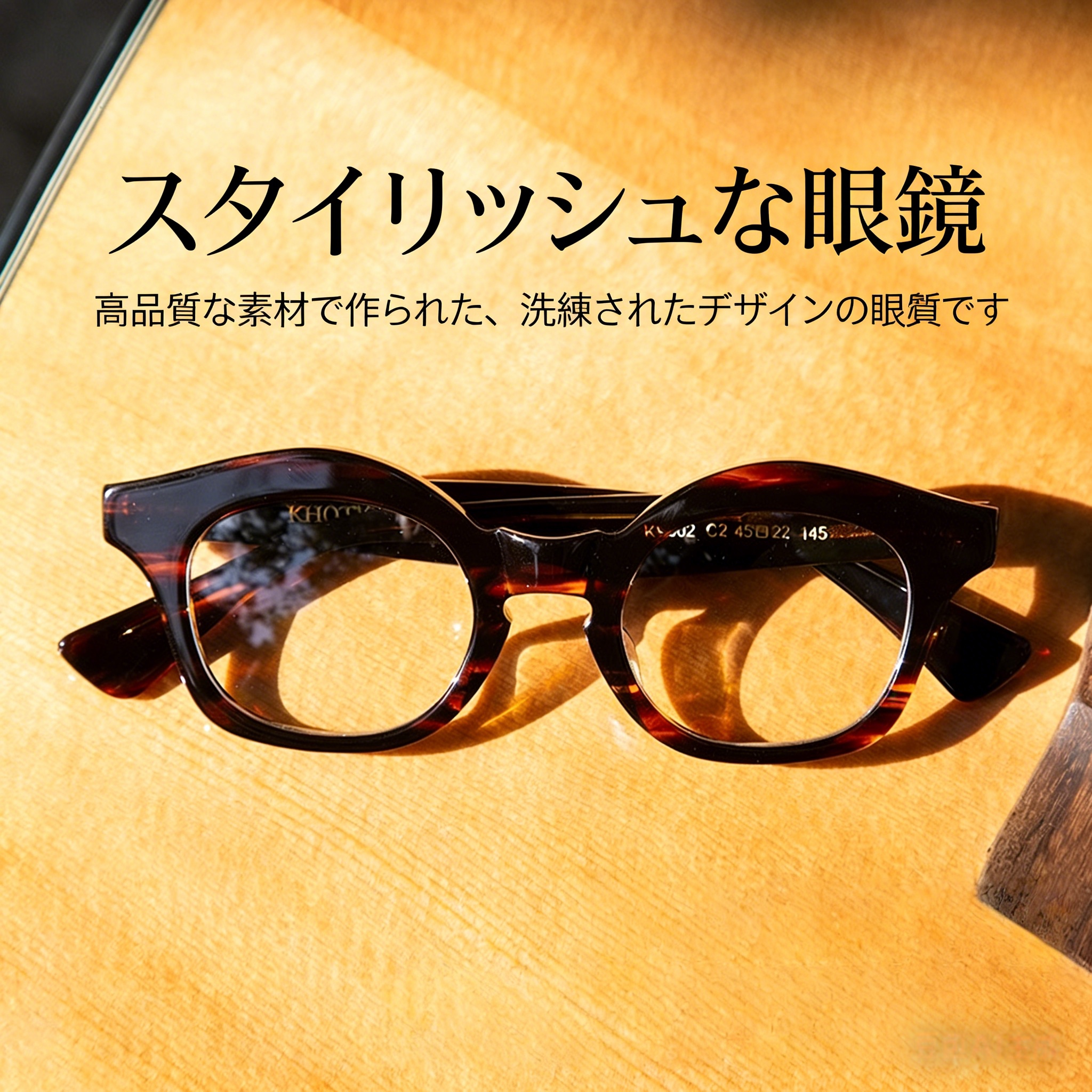 日本手制潮个性KHOTY不规则板材眼镜框男复古文艺防蓝光近视架女