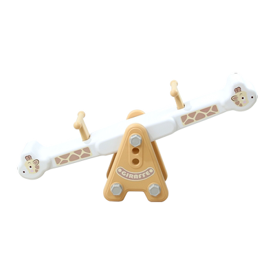 方熊跷跷板亲子互动玩具