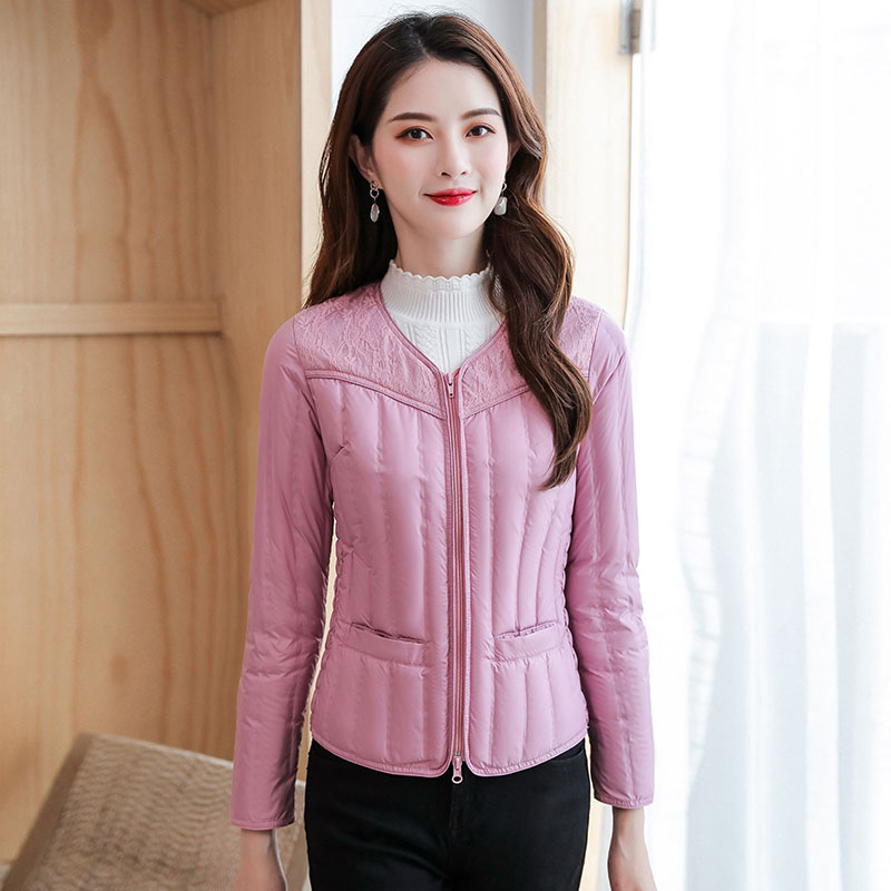 内穿V领修身轻薄大码保暖内衣