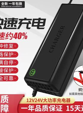 12V20A14.6V30a大功率锂电池充电器房车户外电源三元铁锂12.6V50A