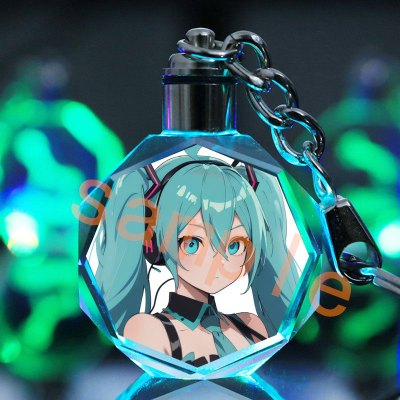 初音未来周边包包书包钥匙扣小挂件手办海报cos定制同学朋友礼物