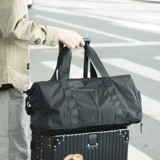 Вместительная и большая трендовая багажная сумка для путешествий подходит для мужчин и женщин, спортивная спортивная сумка с разделителями