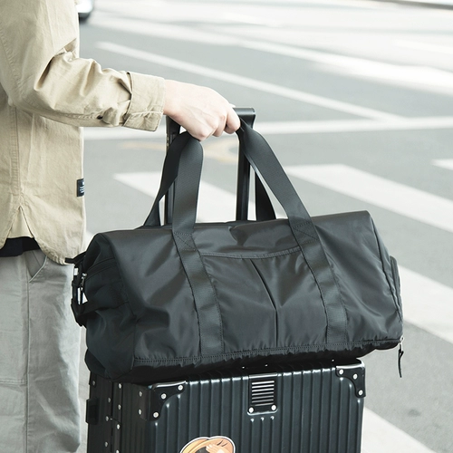 Вместительная и большая трендовая багажная сумка для путешествий подходит для мужчин и женщин, спортивная спортивная сумка с разделителями