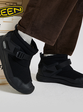 KEEN官方 HOODROMEO MINI 男子户外保暖中靴休闲鞋