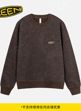 KEEN官方 HARVEST TECH POWDER CREW男女同款户外休闲圆领卫衣