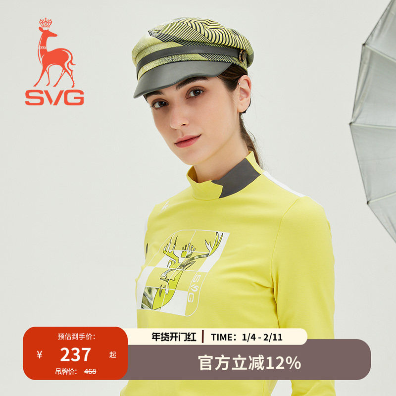 SVG高尔夫球帽女士新款秋季可爱时尚运动球帽golf帽子遮阳帽