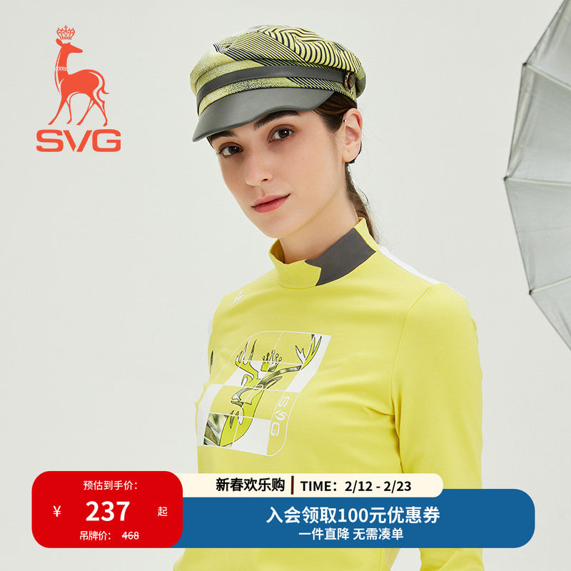 SVG高尔夫球帽女士新款秋季可爱时尚运动球帽golf帽子遮阳帽