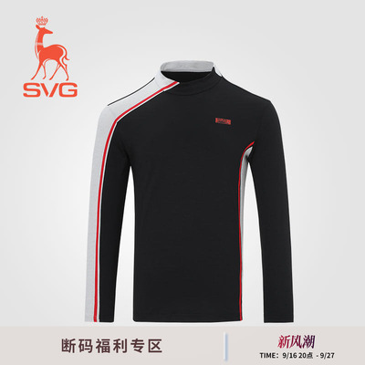 SVG高尔夫男童长袖T恤
