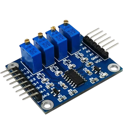 4通道高线性柔性电阻转电压