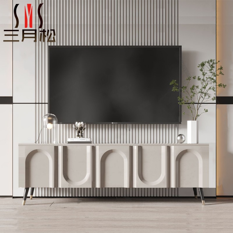 輕奢電視櫃現代簡約小戶型烤漆客廳輕奢家具在類目 住宅傢俱, 櫃類, 電視櫃中 - 來自Buy2taobao.com提供專業的淘寶代購服務
