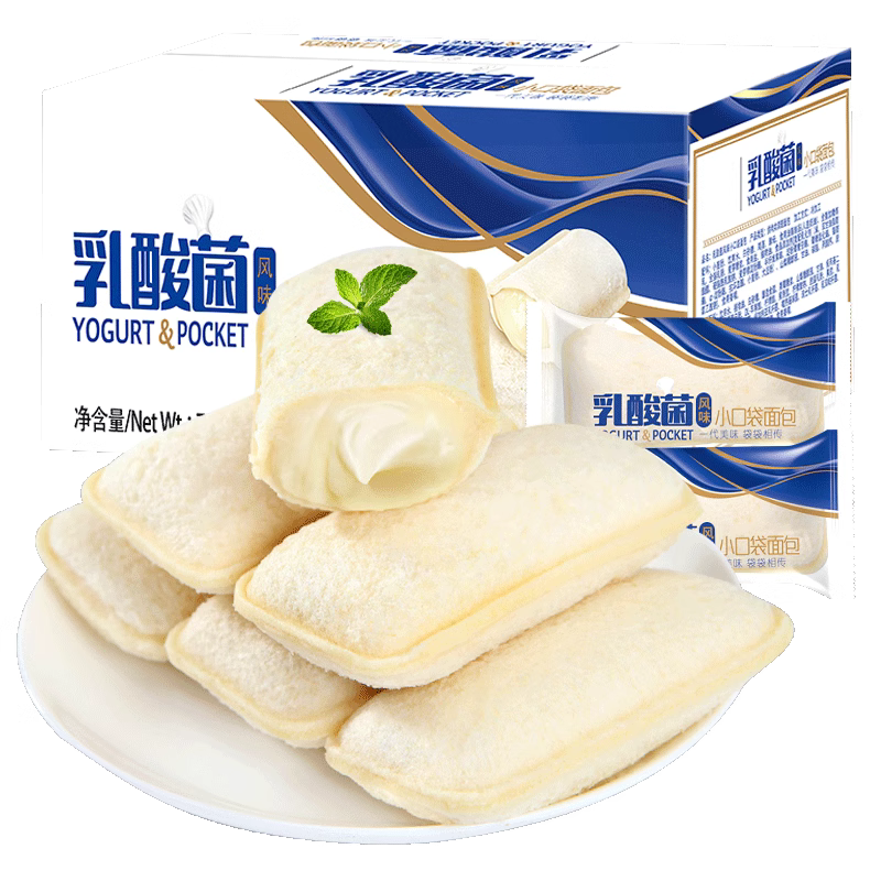 比比赞_小口袋面包500g_一口爆浆