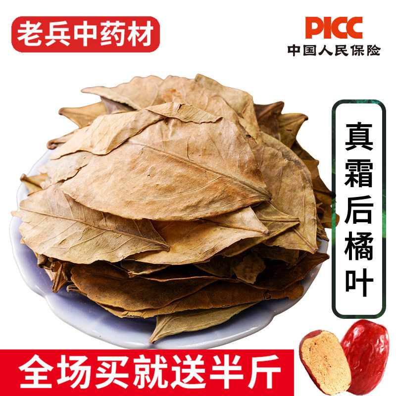 橘叶中药材500g新货橘子叶金桔叶桔子叶干橘子叶泡水泡茶可磨粉