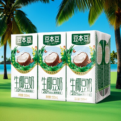 豆本豆生椰豆奶250ml*6盒装