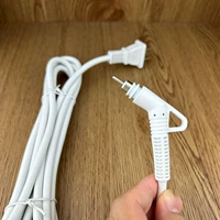 Белый провод №2 (малая головка 2 рулона) длиной 2,5 метра