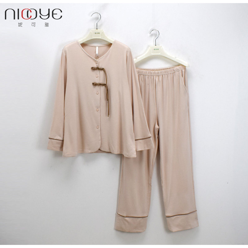 安之伴妮可雅睡衣秋冬季女士茉莉绒甜美时尚淑女可爱长袖家居服套