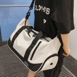 Портативная сумка через плечо с разделителями, спортивная вместительная и большая одежда для йоги подходит для мужчин и женщин, спортивная сумка, сумка для путешествий для отдыха