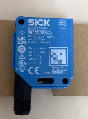 Sick 西克WL12G-3P2572  镜反射光电传感器订货号1053535全新现货