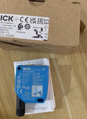 Sick 西克WTT12L-A2563  激光距离传感器订货号：1082474全新原装