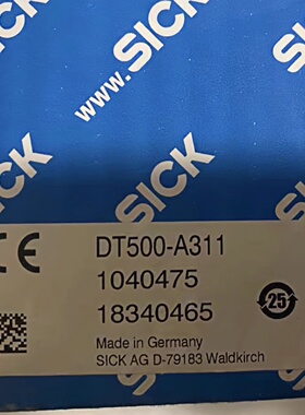 德国Sick西克DT500-A311 激光距离传感器订货号：1040475全新议价
