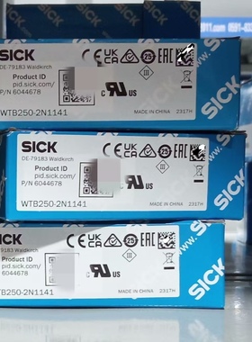 Sick 西克WTB250-2N1141漫反射光电传感器订货号6044678全新现货