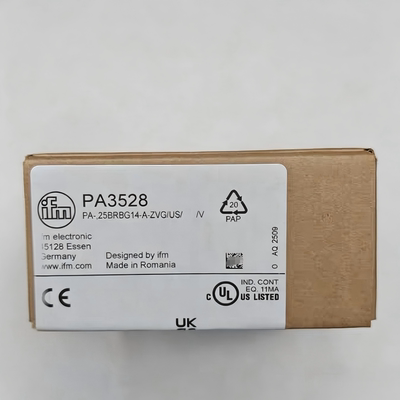 PA3528易福门压力变送器全新现货