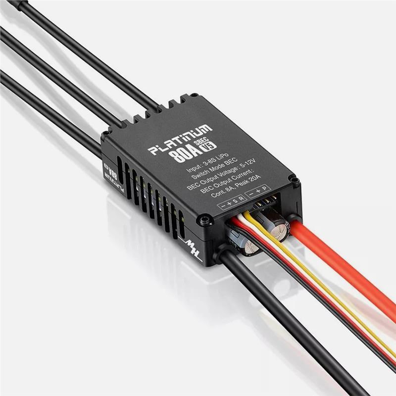 好盈hobbywing铂金Platinum80A 120A V5 150A V5.1飞机直升机电调