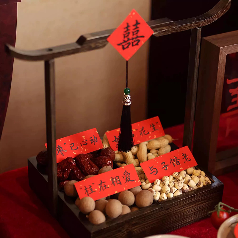 当天发货订婚摆件顺丰包邮